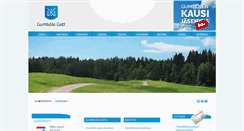 Desktop Screenshot of gumbolegolf.fi